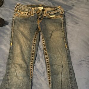 Vintage true religion flare, leg pants